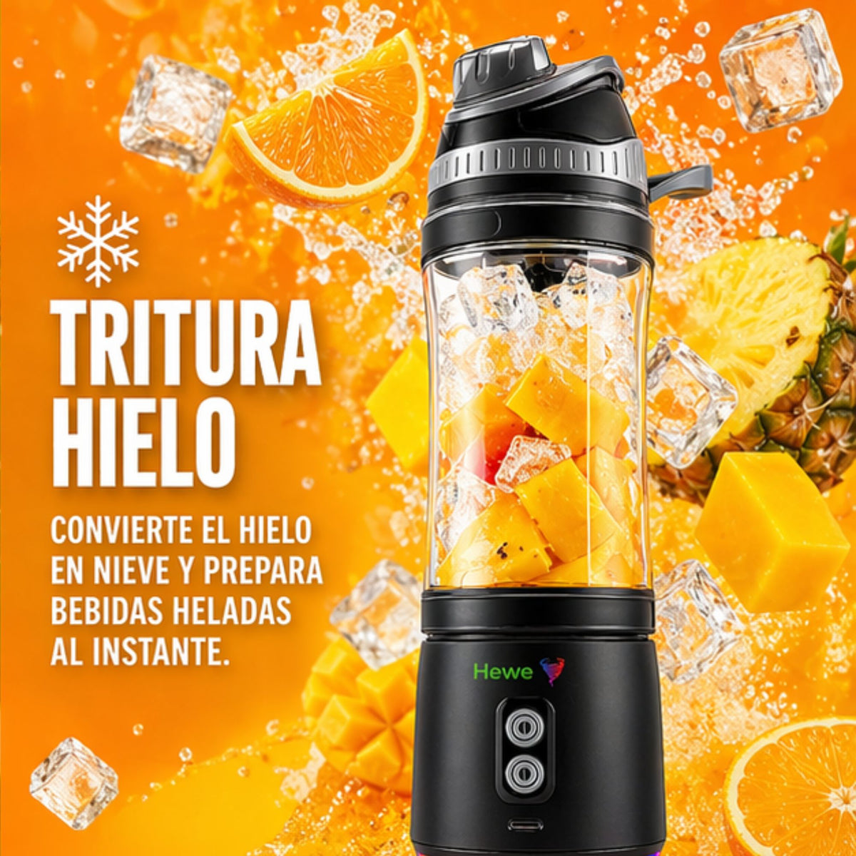 HEWE BLEND GO - Licuadora personal portátil