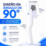Cerdas resistentes y suaves, durabilidad